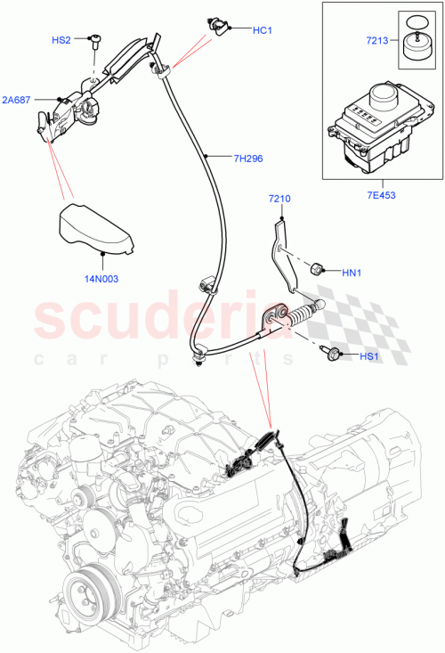 Part Diagram for Land Rover LR116948