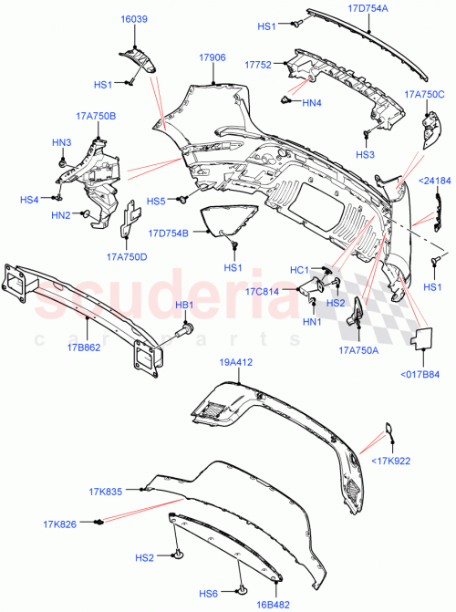 Part Diagram for Land Rover LR118277