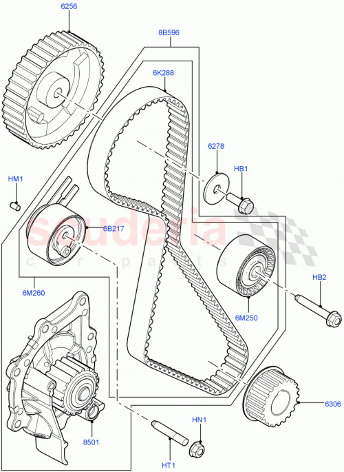 Part Diagram for Land Rover LR032908