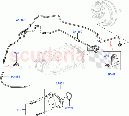 Part Diagram for Land Rover LR048231