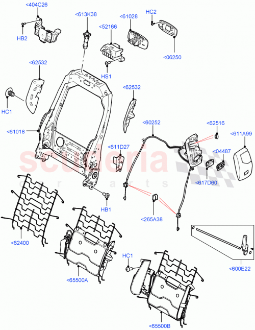 Part Diagram for Land Rover LR165920