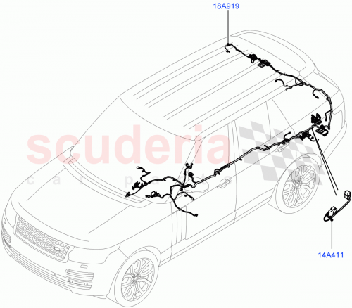 Part Diagram for Land Rover LR051203