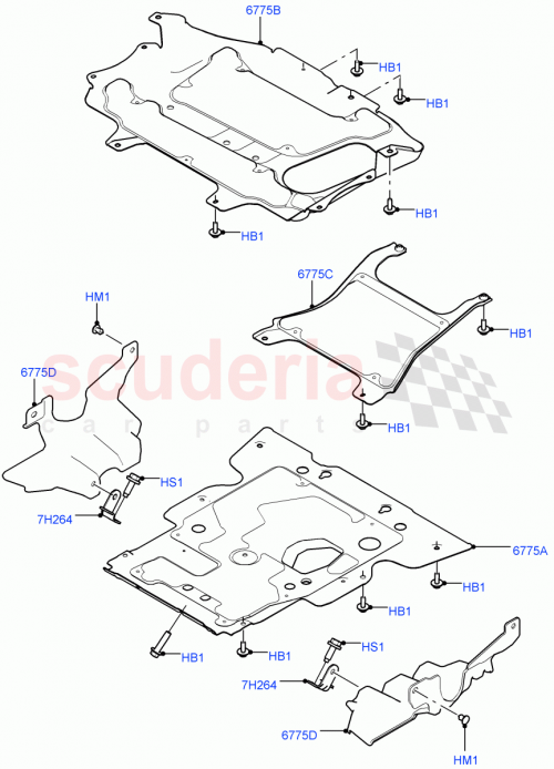 Part Diagram for Land Rover LR112608