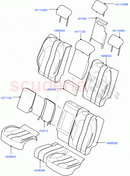 Part Diagram for Land Rover LR055314