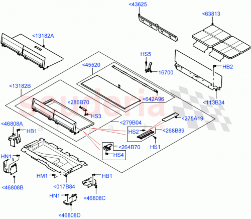 Part Diagram for Land Rover LR151586