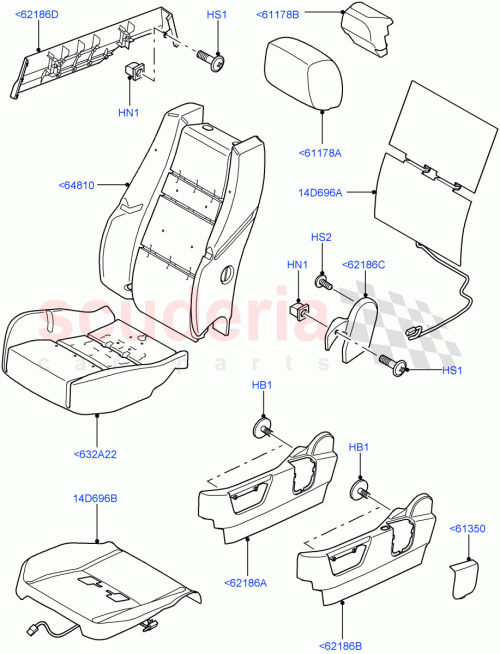 Part Diagram for Land Rover HJH500062PVJ