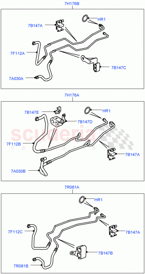 Part Diagram for Land Rover PYX500020
