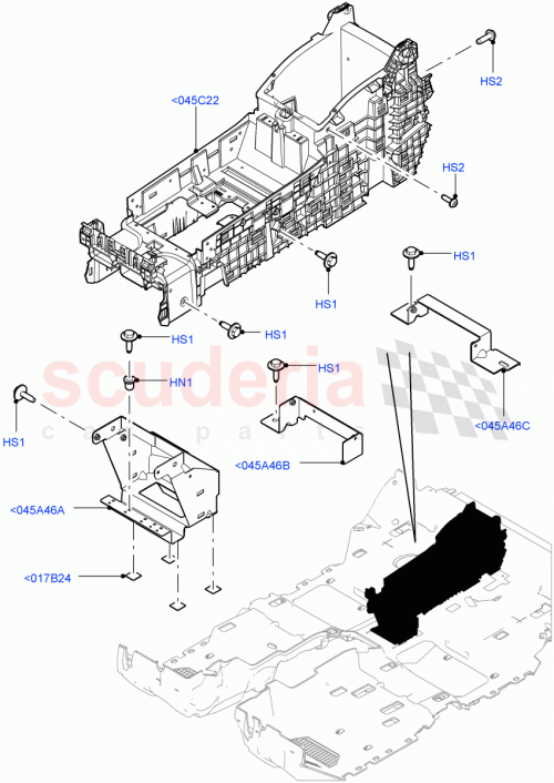 Part Diagram for Land Rover LR048780