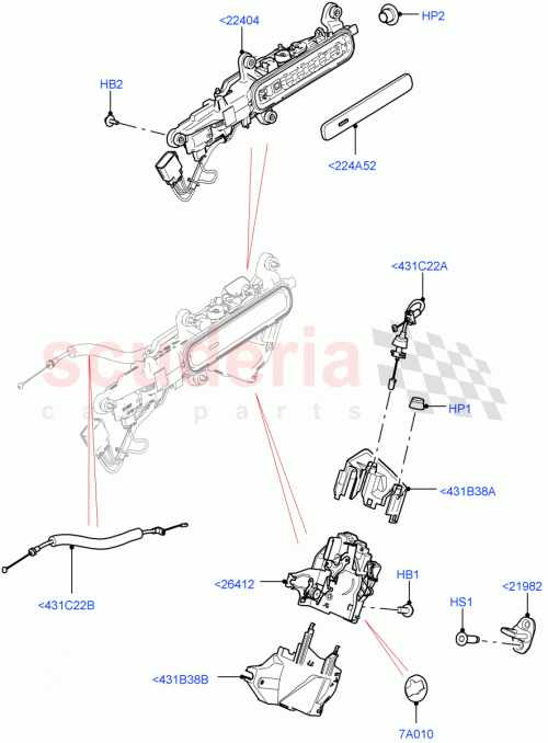 Part Diagram for Land Rover LR135319