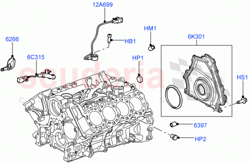Part Diagram for Land Rover LR005539