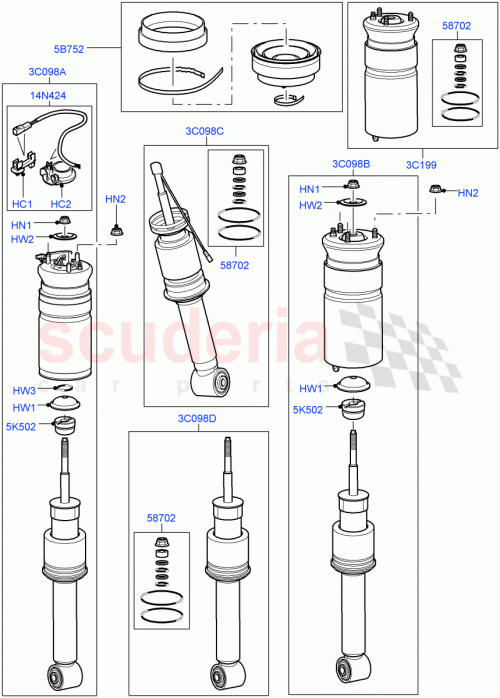 Part Diagram for Land Rover LR016415