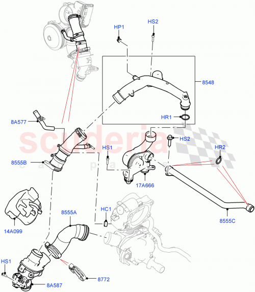 Part Diagram for Land Rover LR107347