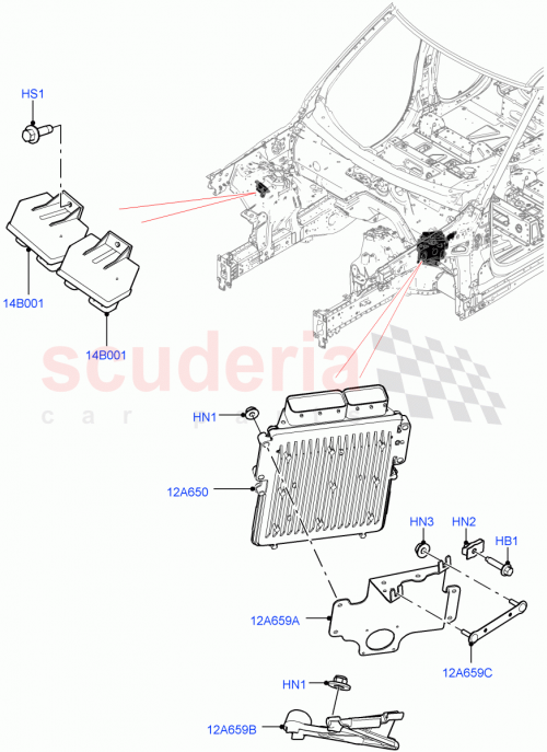 Part Diagram for Land Rover LR035624