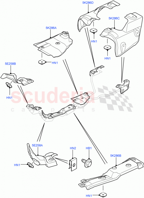 Part Diagram for Land Rover WEB000493