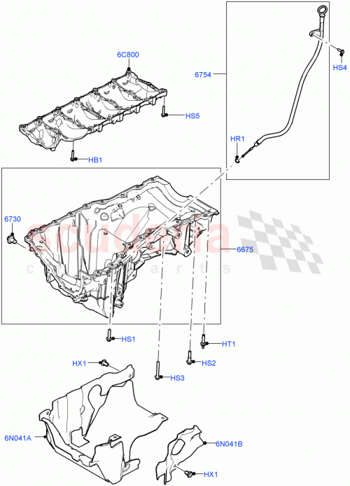 Part Diagram for Land Rover LR149603