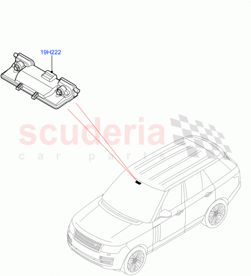 Part Diagram for Land Rover LR099114