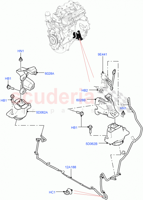 Part Diagram for Land Rover LR094228