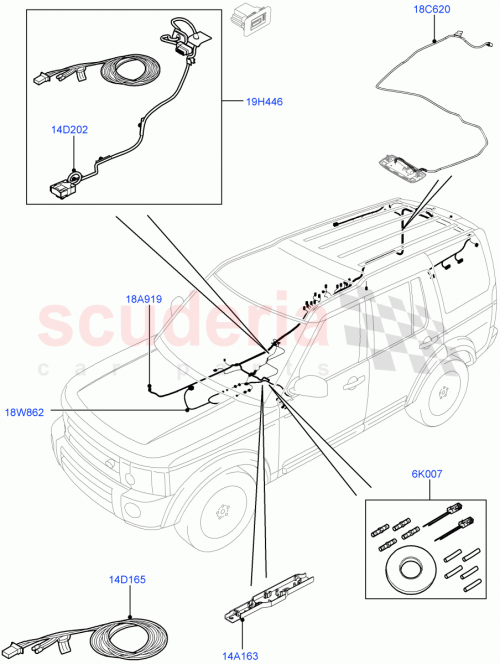 Part Diagram for Land Rover LR039515