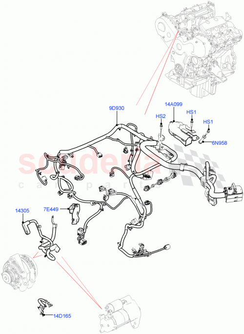 Part Diagram for Land Rover LR062482