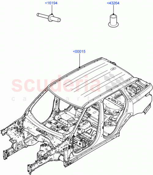 Part Diagram for Land Rover LR111019
