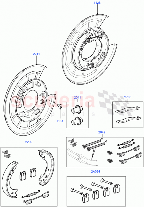 Part Diagram for Land Rover LR031946