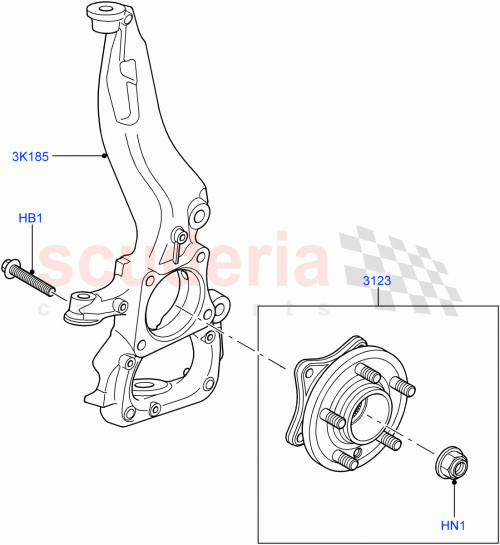Part Diagram for Land Rover RUB500120