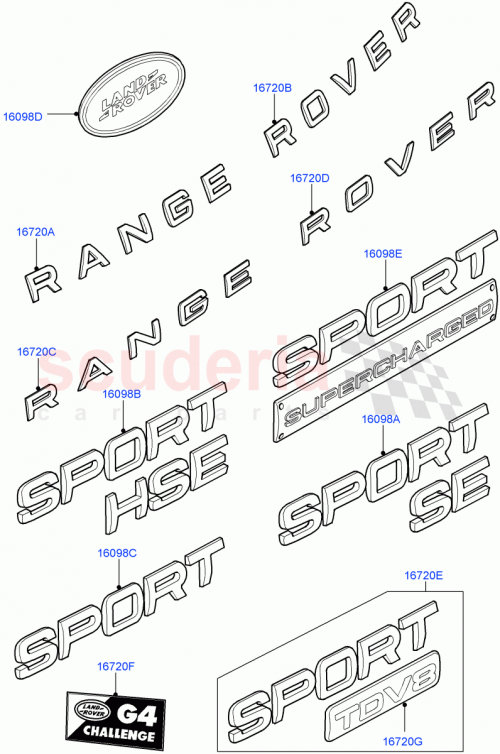 Part Diagram for Land Rover DAH500260MBJ