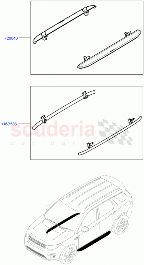 Part Diagram for Land Rover VPLCP0210