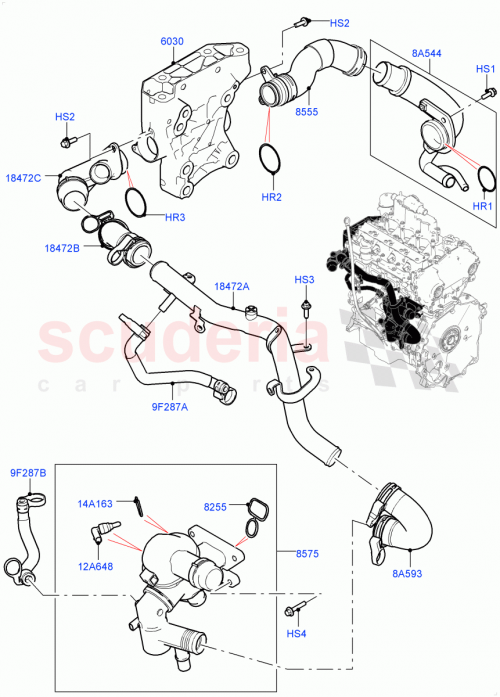 Part Diagram for Land Rover LR094419