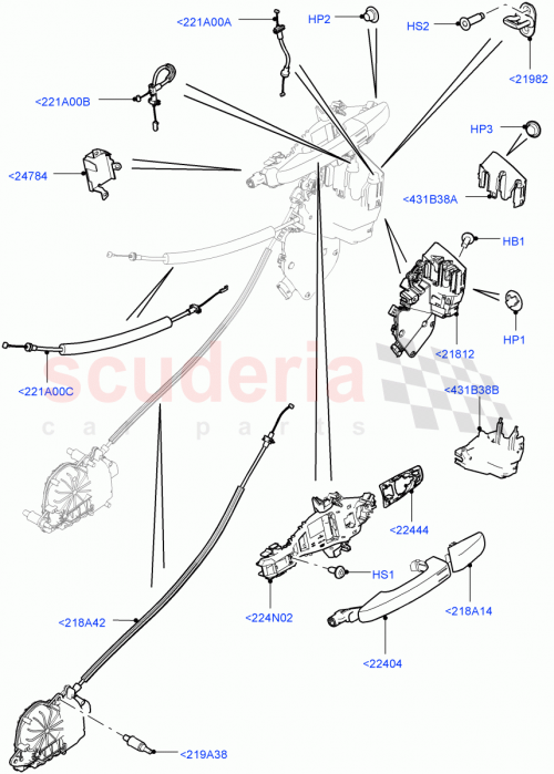 Part Diagram for Land Rover LR140800