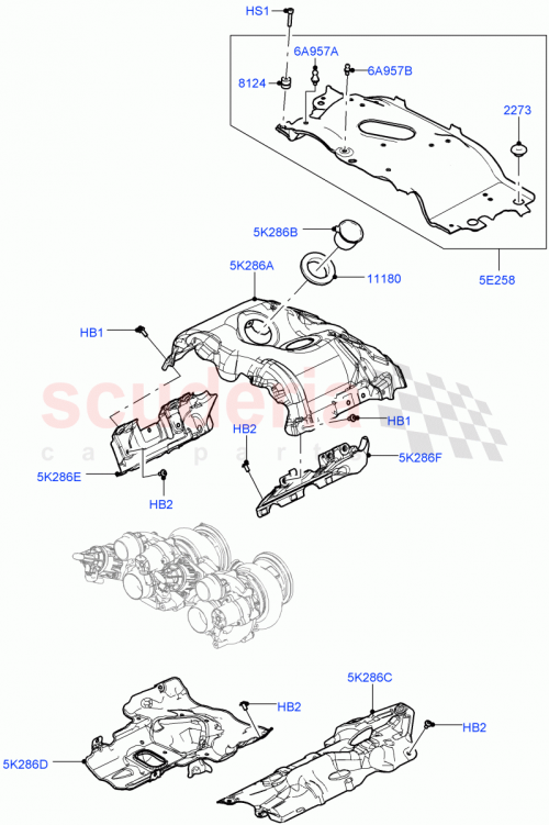Part Diagram for Land Rover LR159819