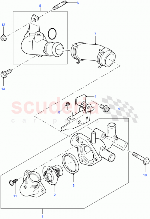 Part Diagram for Land Rover LR004463
