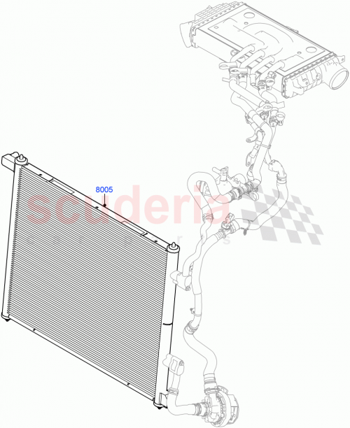 Part Diagram for Land Rover LR141176