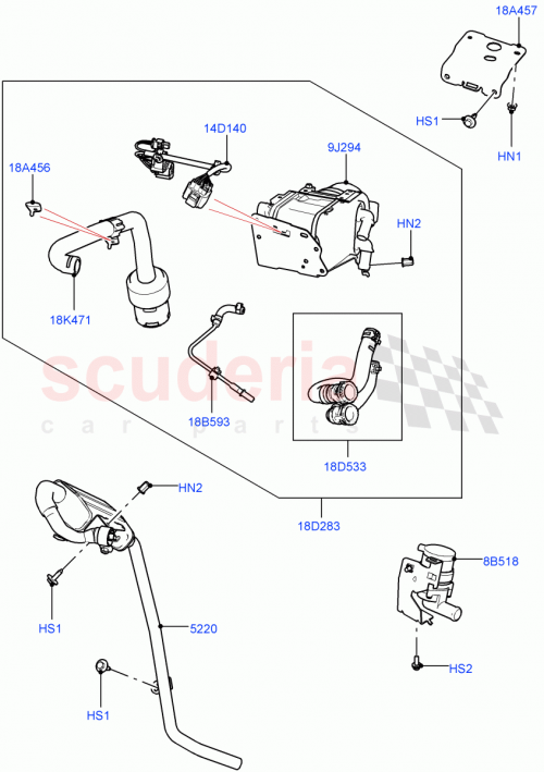Part Diagram for Land Rover LR115995