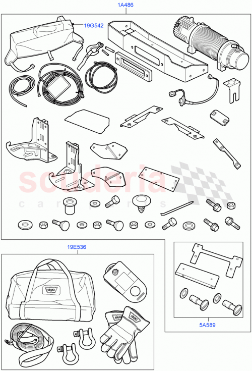 Part Diagram for Land Rover VPLAP0130