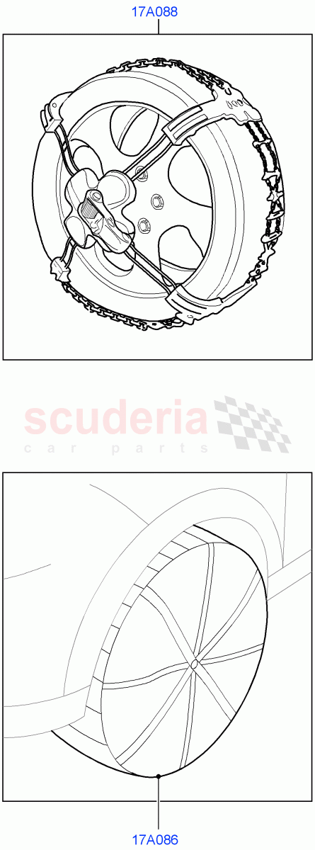 Part Diagram for Land Rover VPLSW0079