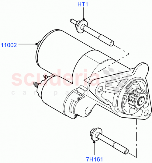 Part Diagram for Land Rover LR116048