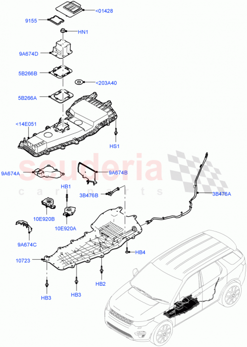 Part Diagram for Land Rover LR128446