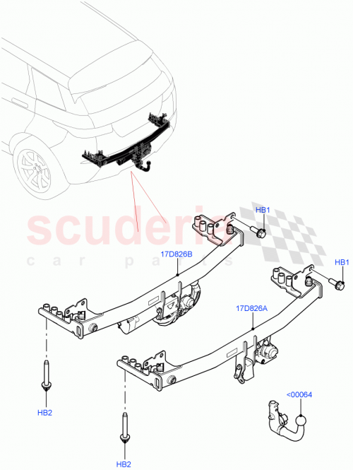 Part Diagram for Land Rover LR114242