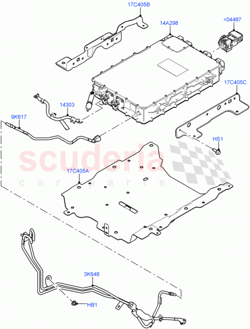 Part Diagram for Land Rover LR149546