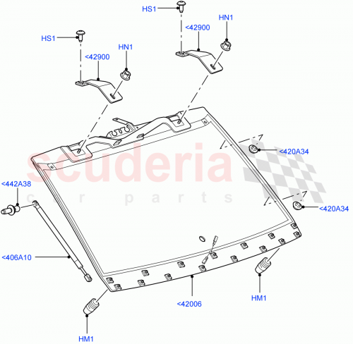 Part Diagram for Land Rover FYP500350