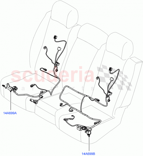 Part Diagram for Land Rover LR054121