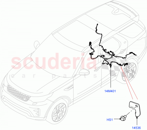 Part Diagram for Land Rover LR148514