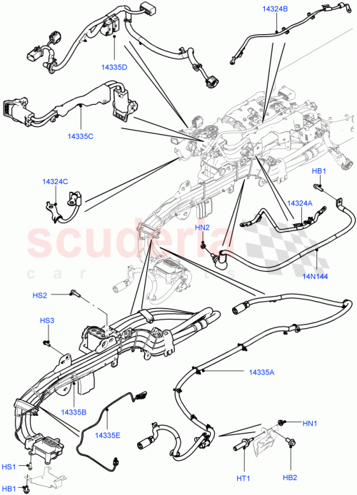 Part Diagram for Land Rover LR051689