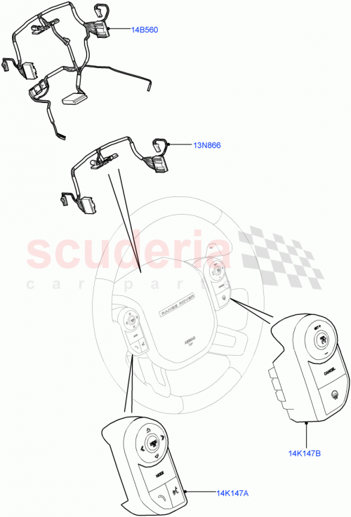 Part Diagram for Land Rover LR040900