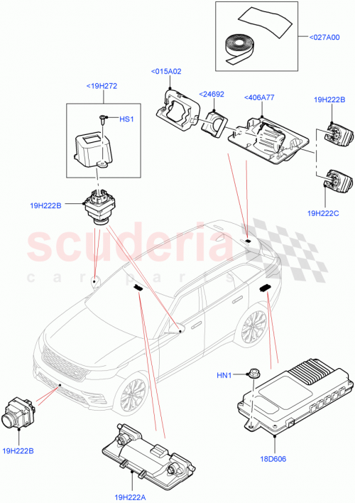 Part Diagram for Land Rover LR114146