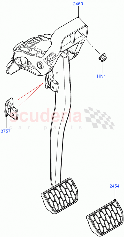 Part Diagram for Land Rover LR141718