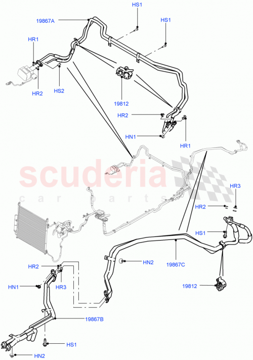 Part Diagram for Land Rover LR048883