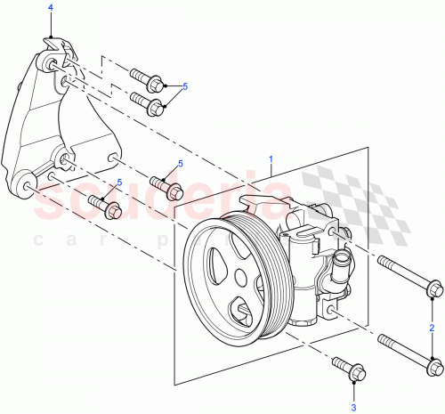 Part Diagram for Land Rover LR031518