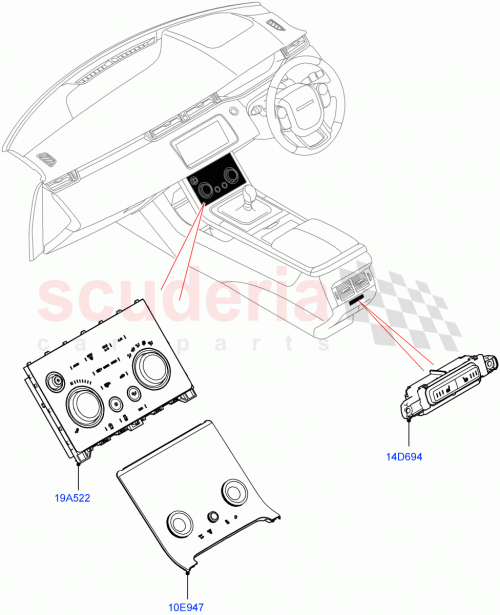 Part Diagram for Land Rover LR114839